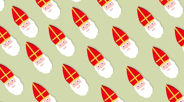 sinterklaas papier. Symbool voor verlanglijstje na scheiding