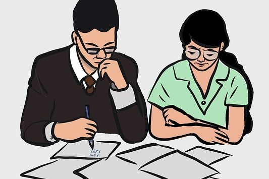 stel dat financiën zit te doen. Ruzie om financien leidt tot scheiding