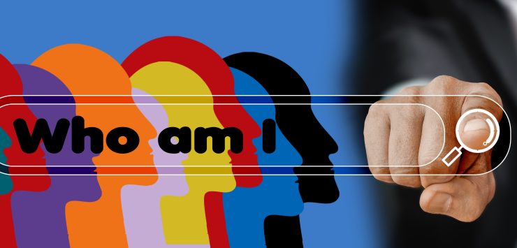 who am I? symbol voor wie ben ik na de scheiding?