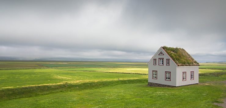 huis in de vlakte symbool voor huis onverdeeld laten bij scheiding